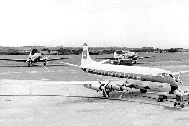Photo of British European Airways Corporation (BEA) Viscount G-AOFX