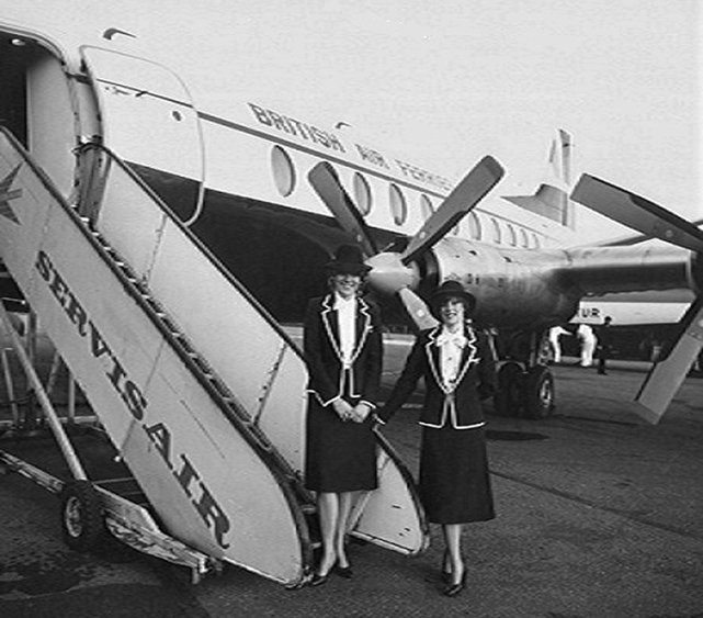 Photo of British Air Ferries (BAF) Viscount G-AOYP c/n 265