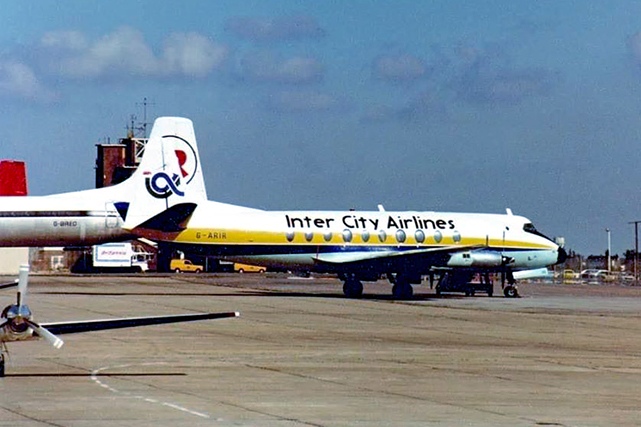 Photo of Inter City Airlines Viscount G-ARIR