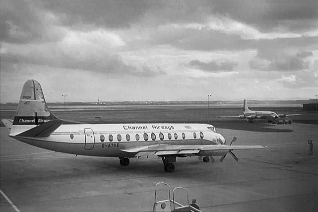 Photo of Channel Airways Viscount G-ATVE c/n 366