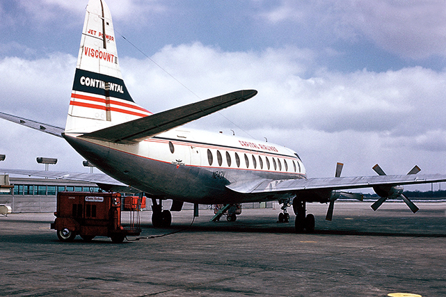 Photo of Capital Airlines (USA) Viscount N243V c/n 354 March 1959