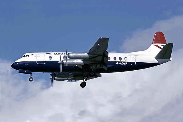 Photo of Viscount G-AOYP c/n 265