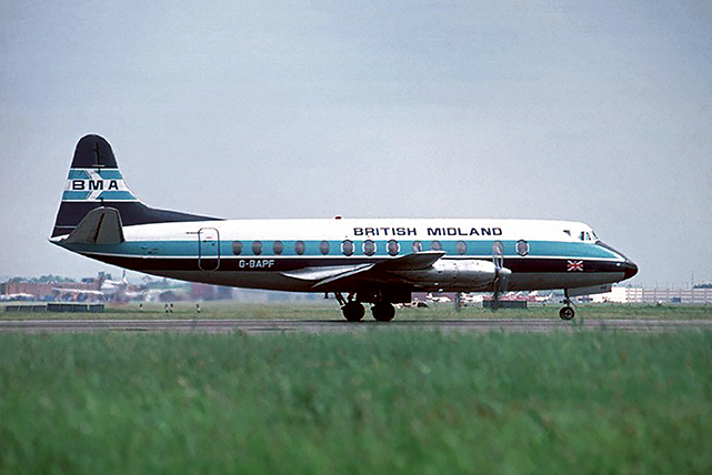 Photo of Viscount G-BAPF c/n 338