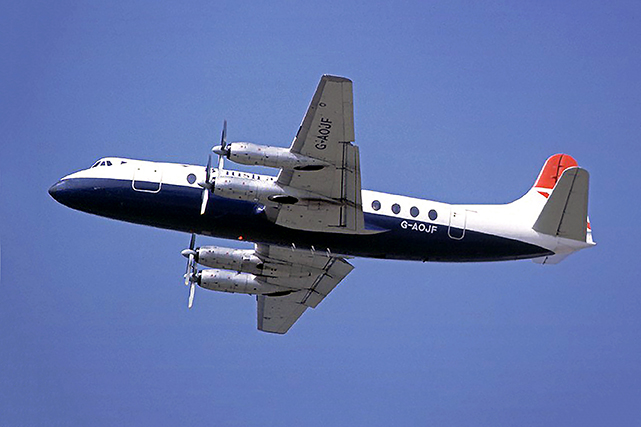 Photo of Viscount G-AOJF c/n 155