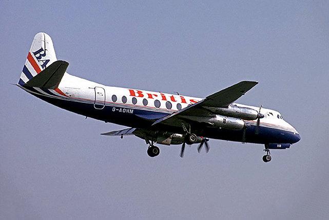 Photo of Viscount G-AOHM c/n 162