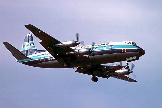 Photo of Viscount G-BAPF c/n 338