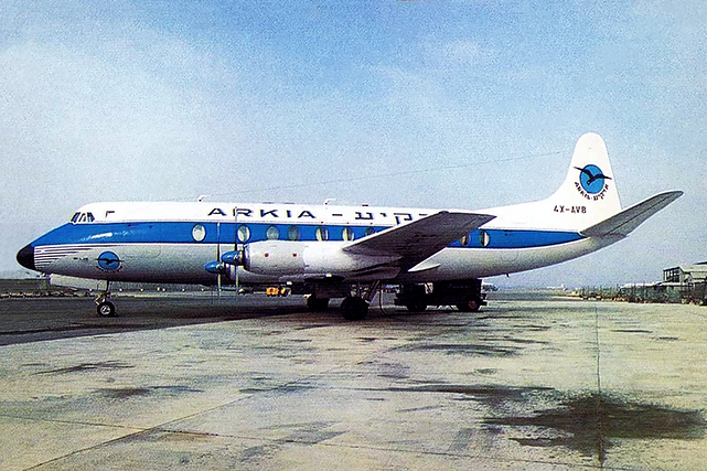 Photo of Viscount 4X-AVB c/n 424