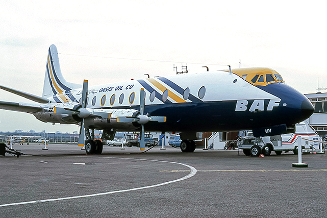 Photo of Viscount G-AOHV c/n 170