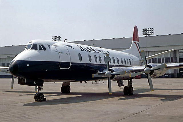 Photo of Viscount G-AOHT c/n 168