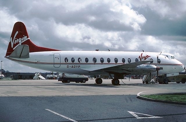 Photo of Virgin Atlantic Airways Viscount G-AOYP