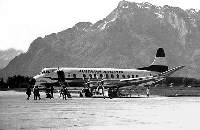 AUA - Austrian Airlines Viscount c/n 438 OE-LAG