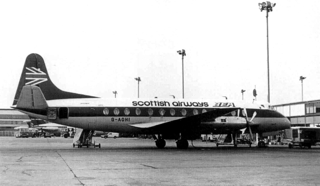 Photo of British European Airways Corporation (BEA) Viscount G-AOHI