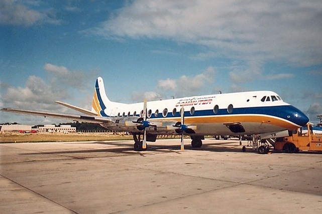 British Caledonian Airways Viscount c/n 266 G-AOYR