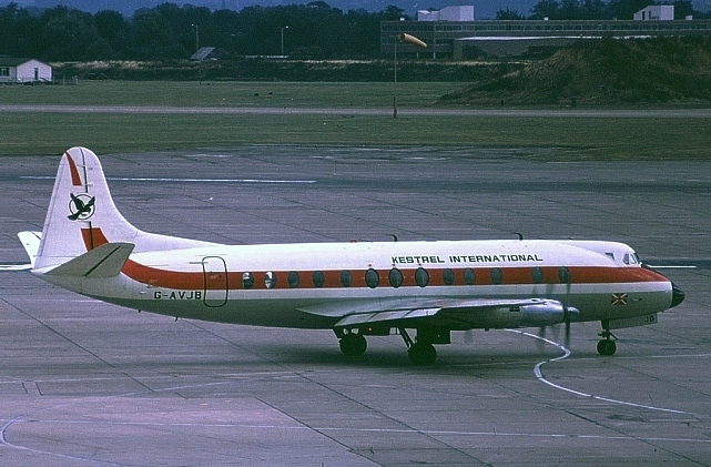 Photo of Kestrel International Airways Viscount G-AVJB