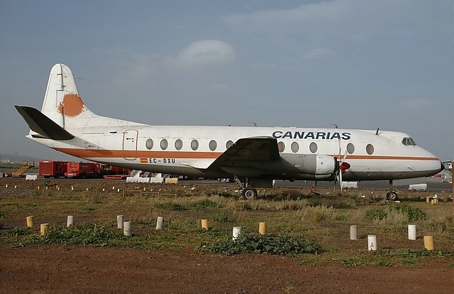 Photo of Lineas Aereas Canarias (LAC) Viscount EC-DXU