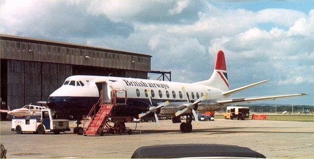 Photo of British Airways (BA) Viscount G-AOYN