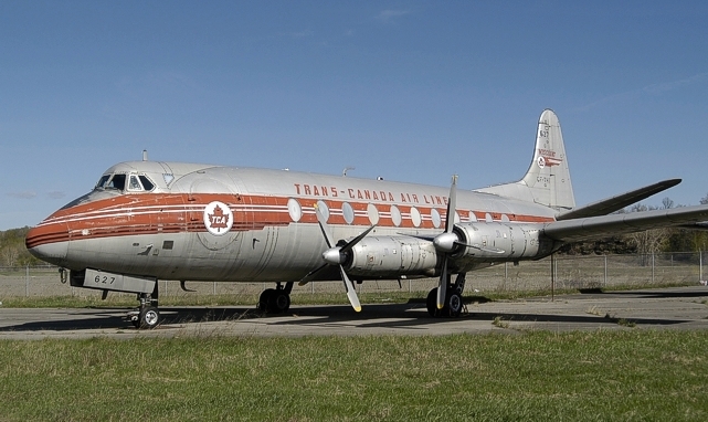 Photo of Canada Aviation Museum Viscount CF-THI c/n 270 May 2005