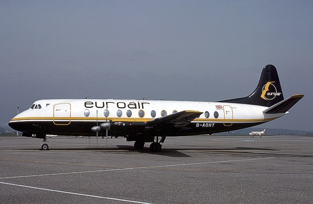 Photo of Euroair Transport Ltd Viscount G-AOHT c/n 168