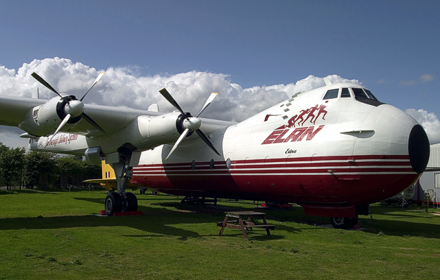 Also open to the visitors was the Rolls-Royce Dart powered Armstrong Whitworth AW-650 Argosy G-APRL