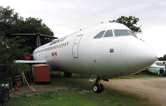 Photo of the European Airlines BAC 1-11 G-AZMF