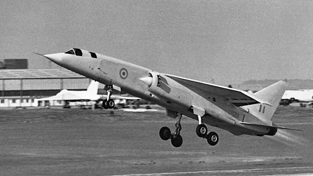 BAC - British Aircraft Corporation TSR 2 supersonic strike aircraft