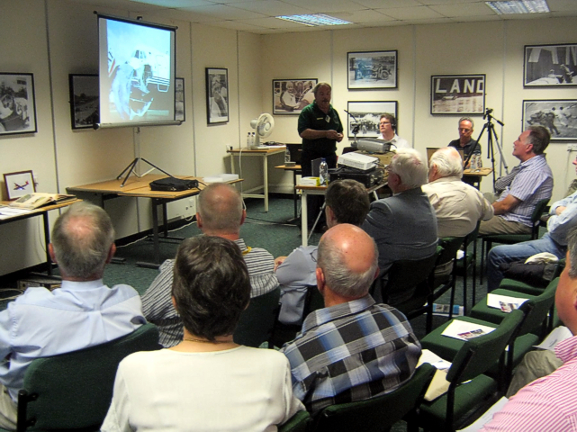 Brooklands Viscount Day presentations