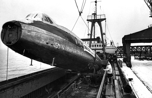 Which Viscount is this at Felixstowe Dock?