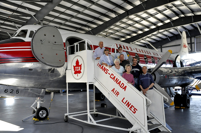 Norm Hogwood and the guys at the British Columbia Aviation Museum