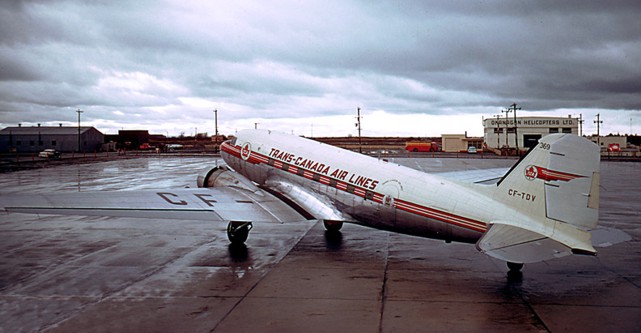 TCA - Trans-Canada Air Lines DC-3 CF-TDV