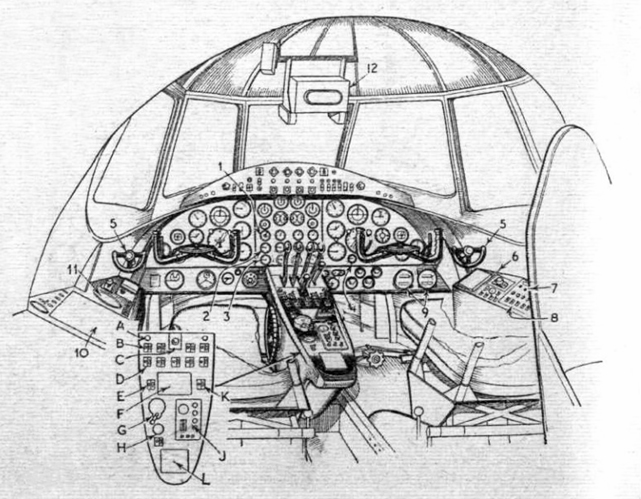 Viscount prototype cockpit