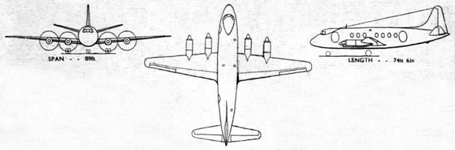 Viscount prototype drawing