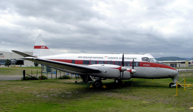 NAC - New Zealand National Airways Corporation Heron ZK-BBM