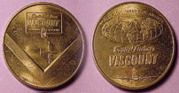 Capital Airlines Viscount token.