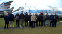 People from all walks of life attended the 'Vickers Viscount Network' gathering.