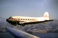 New Zealand National Airways Corporation DC-3 ZK-AYZ.