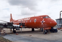 Photo of British World Airlines (BWA) Viscount G-OPFE