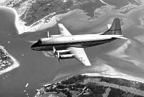 Photo of the prototype Viscount G-AHRF