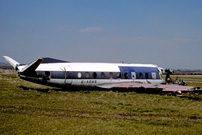 Photo of Cardiff Airport Fire Service Viscount G-AOHS