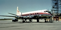 Photo of New Zealand’s first Viscount ZK-BRD c/n 281 City of Wellington