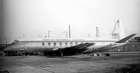Badly damaged during a takeoff from London Airport