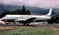 Photo of Sociedad Anonima Ecuatoriana de Transportes Aereos (SAETA) Viscount HC-AYZ