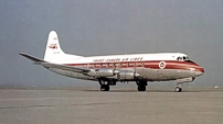 circa 1958 the top of the fuselage and fin was painted white.