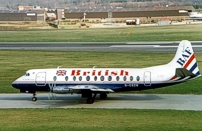 Painted in the British Air Ferries (BAF) 'British' livery.