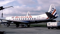 Repainted in the new British Air Ferries (BAF) 'British' livery.