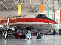 CF-THS at the Western Canada Aviation Museum at Winnipeg, Canada.