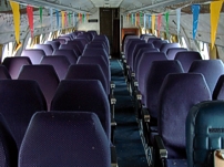 Photo of the cabin of Viscount F-BGNR