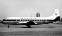 Photo of British United Airways (BUA) Viscount G-APTC