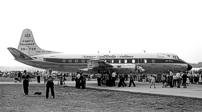 The first TAA Viscount to be registered VH-TVR c/n 435 September 1959