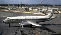 Photo of British United Airways (BUA) Viscount G-APTD