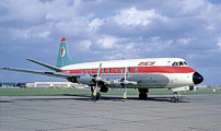 BKS Viscount c/n 225 G-APNF.